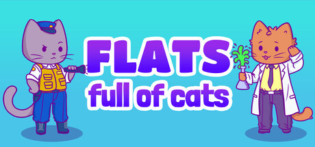 满屋猫咪 Flats Full of Cats 免费下载：三百只手绘猫藏在公寓里-宝藏秀