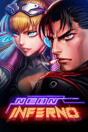 霓虹地狱Neon Inferno免费下载：双层战场跑打射击玩法解析-宝藏秀