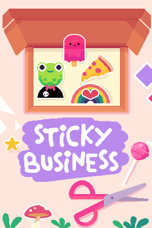 小小贴纸铺（Sticky Business）免费下载：自己设计贴纸的单人小店经营-宝藏秀
