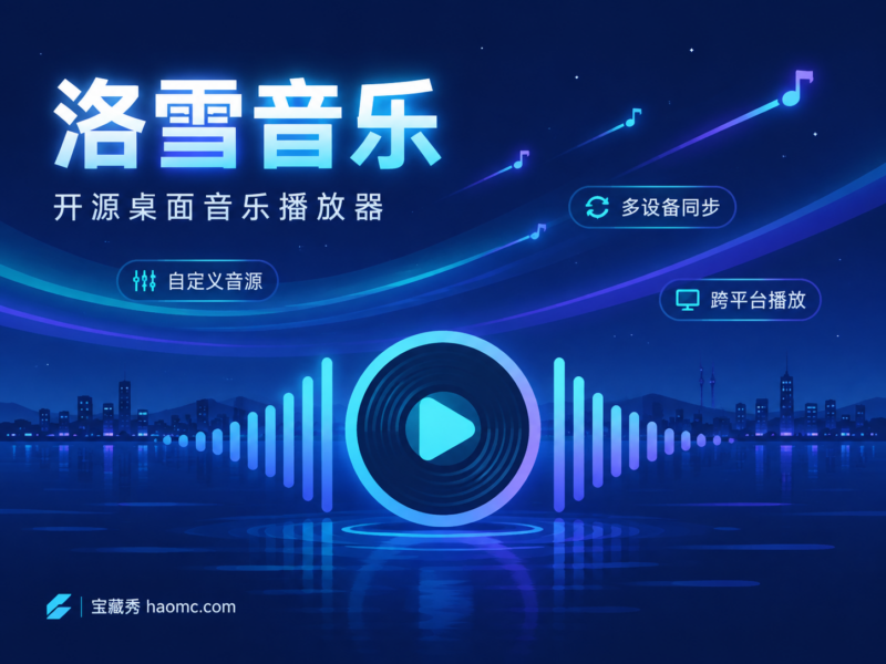 洛雪音乐 LX-Music:开源桌面播放器与自定义音源-宝藏秀